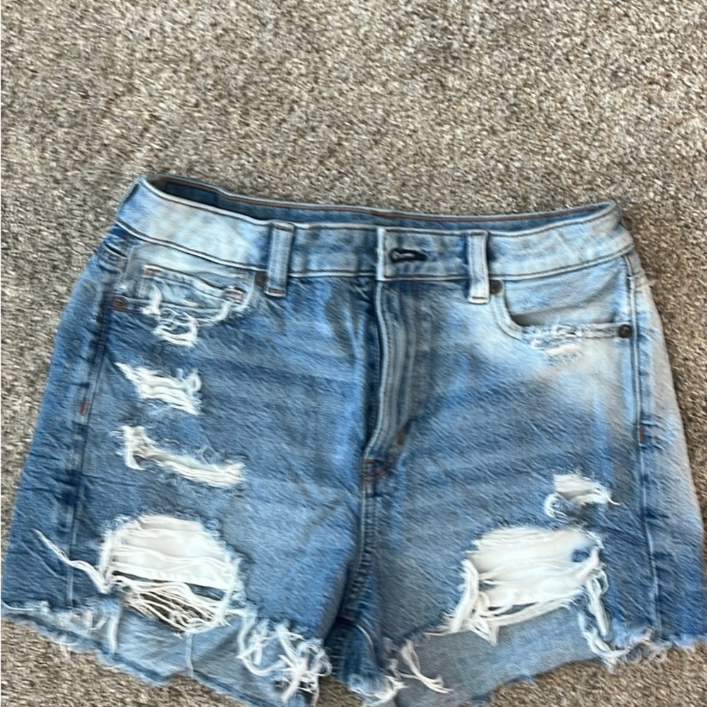 AE Distressed Jean Shorts Sz 4